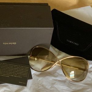 Tom Ford Miranda Sunglasses. NWOT.  Flawless.